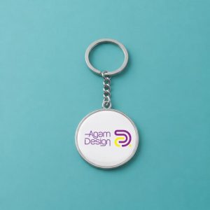 Porte-clés Rond Classique -Pc.012