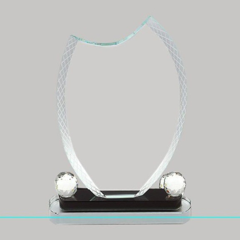 Trophée Mordu avec boules 22cm