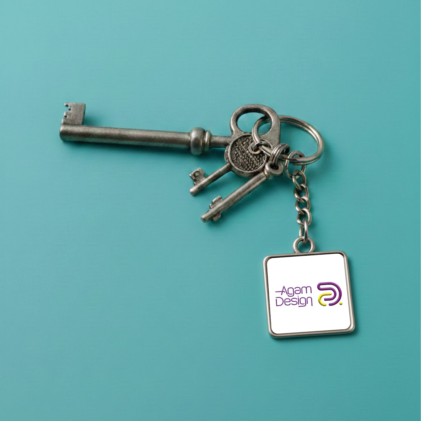 Porte-clés Carré - Pc.016