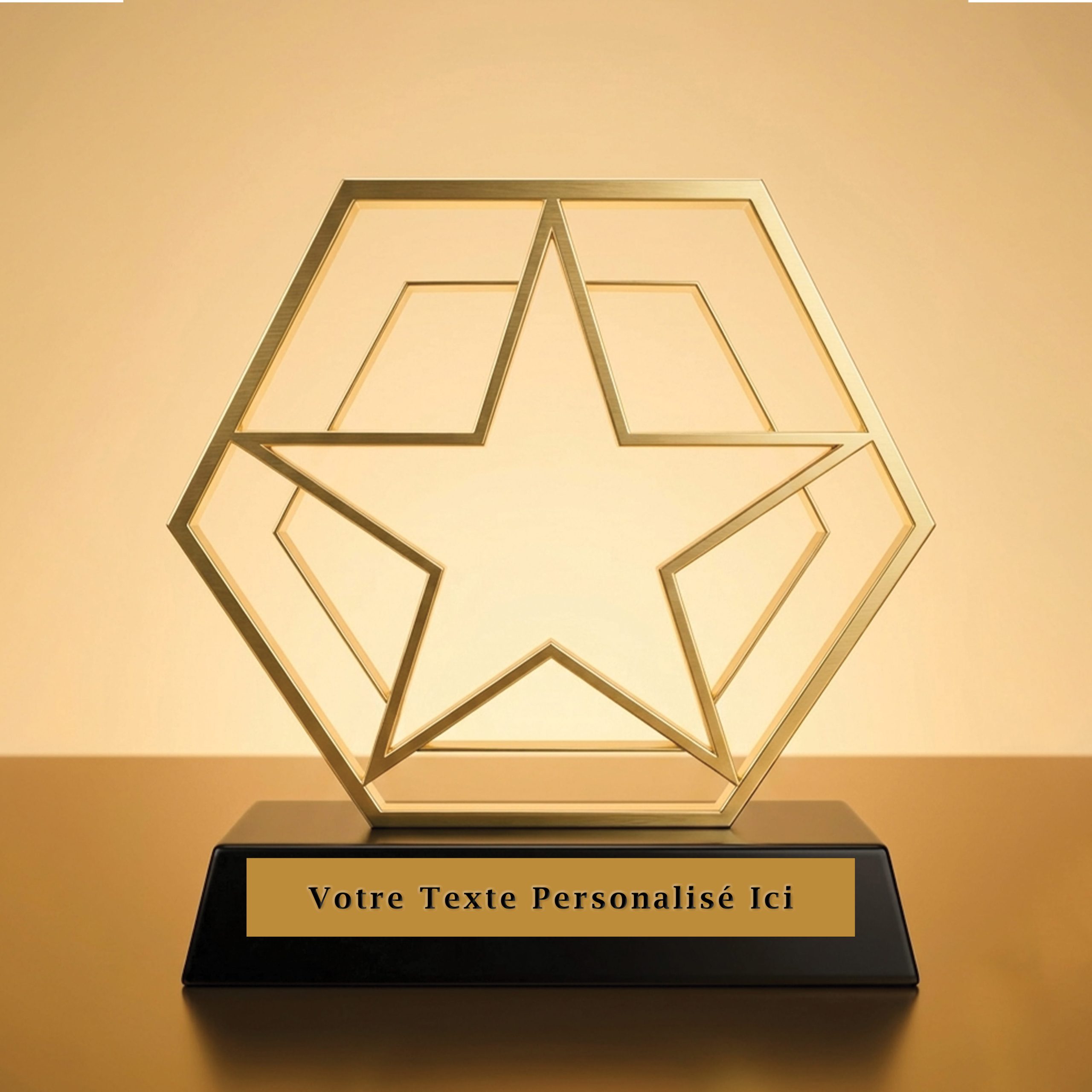 Trophée Étoile Hexagonale -TPLx.014